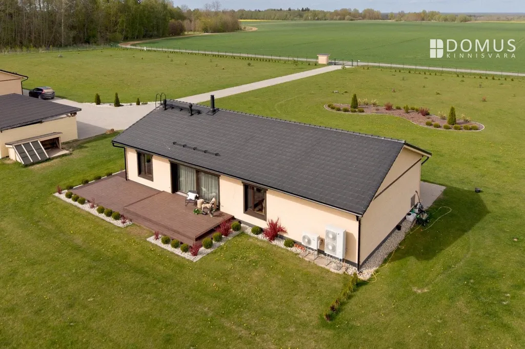 Aerial - Recently Rented Detached House with Garage in Võllinge