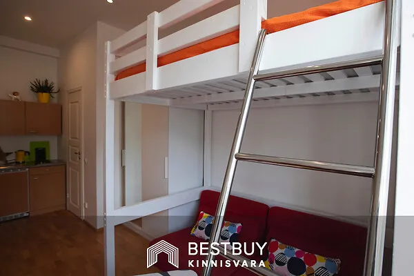 Chambres - Appartement 1 pièces à Tallinn