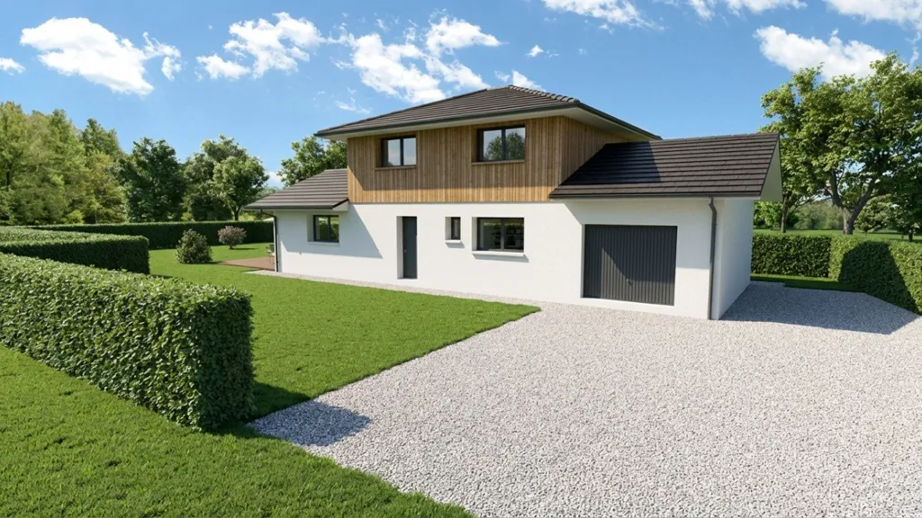 Maison sur Mesure avec Grande Pièce de Vie à Construire