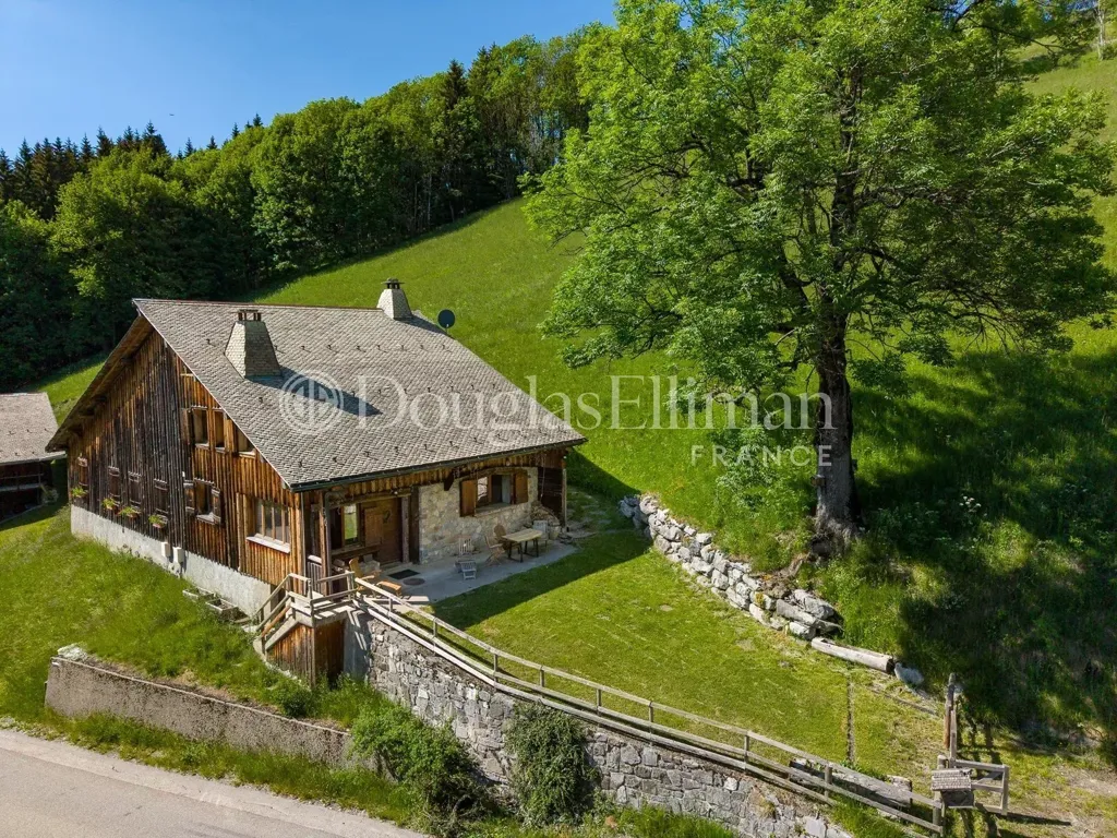 Extérieur - Chalet Rénové avec Vue Montagne à Morzine