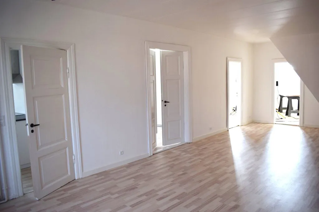Soggiorno - 4-Room Apartment with Parking in Hjørring