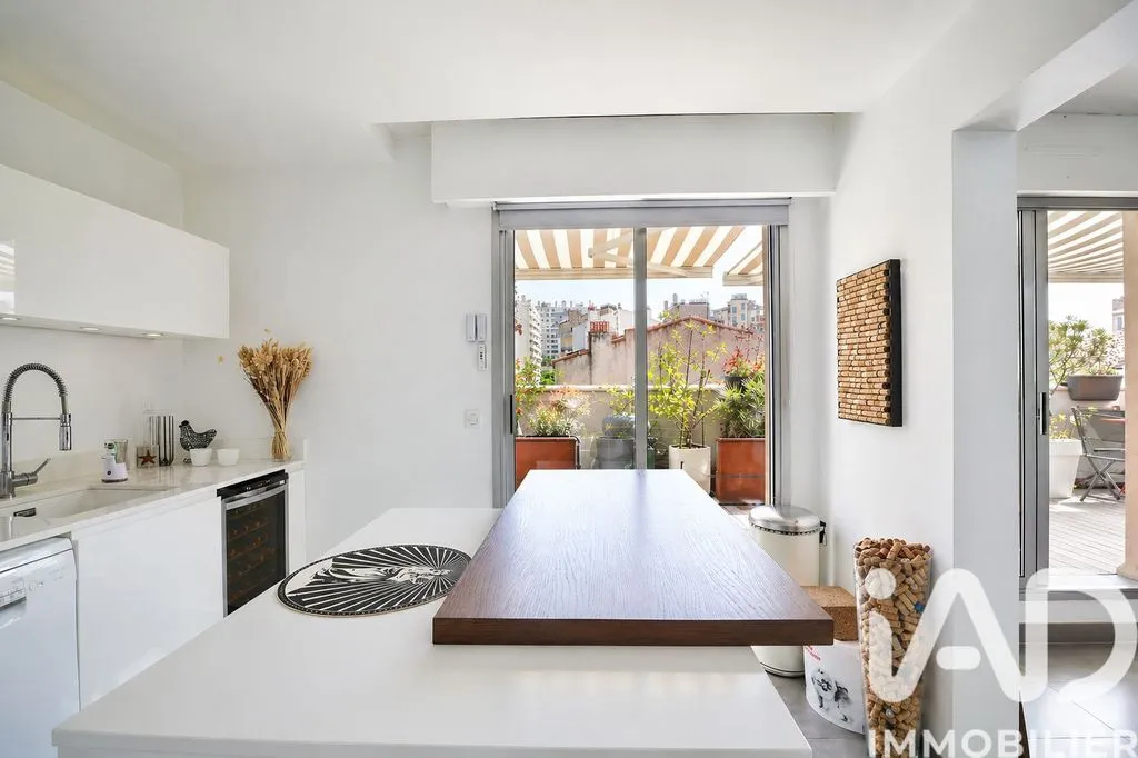 Cuisine - Appartement d'Exception avec Terrasse Vue Mer à Marseille
