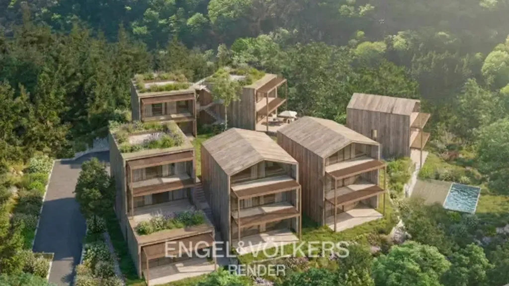 Õhuvaade - Apartment with Lake View in Dorio