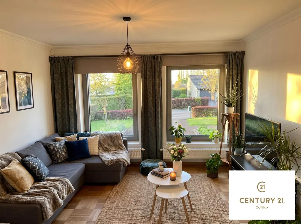 Séjour - Maison avec Terrasse et Jardin à Arlon