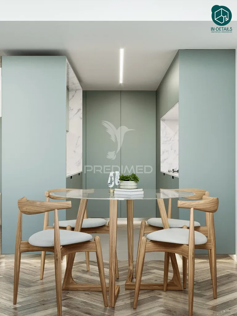 Dining Room - T2 Apartment with Historical Charm in Porto