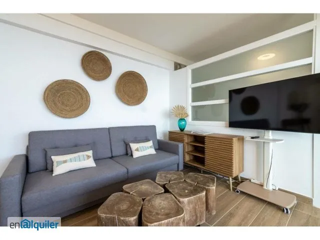 Séjour - Studio with Sea View in Elviria, Marbella
