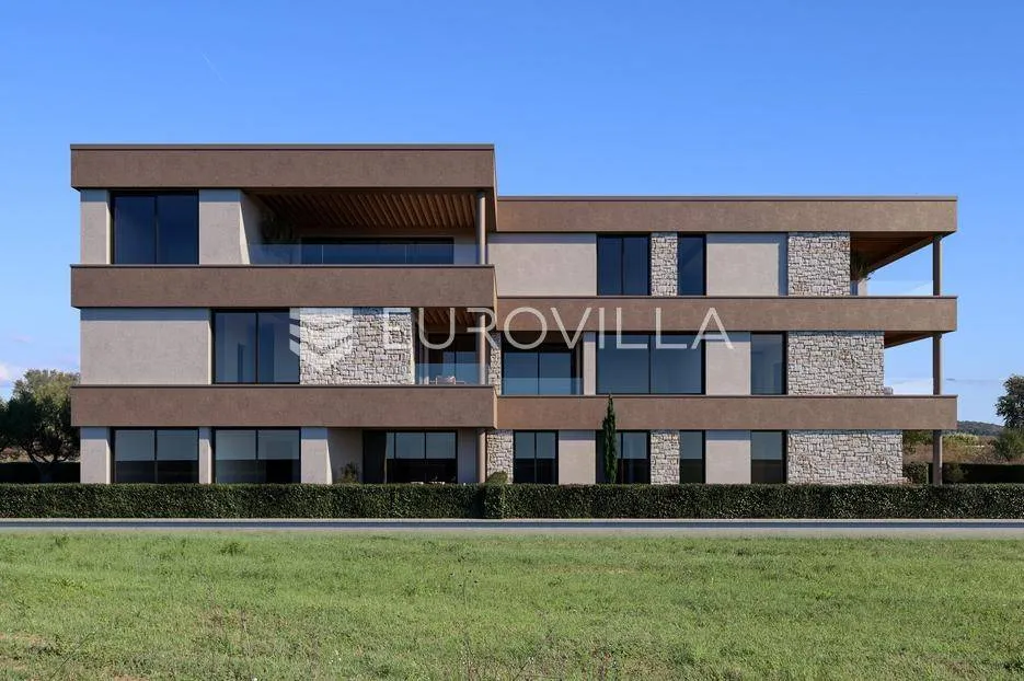 Exterior - Two-Bedroom Apartment with Sea View in Tar-Vabriga