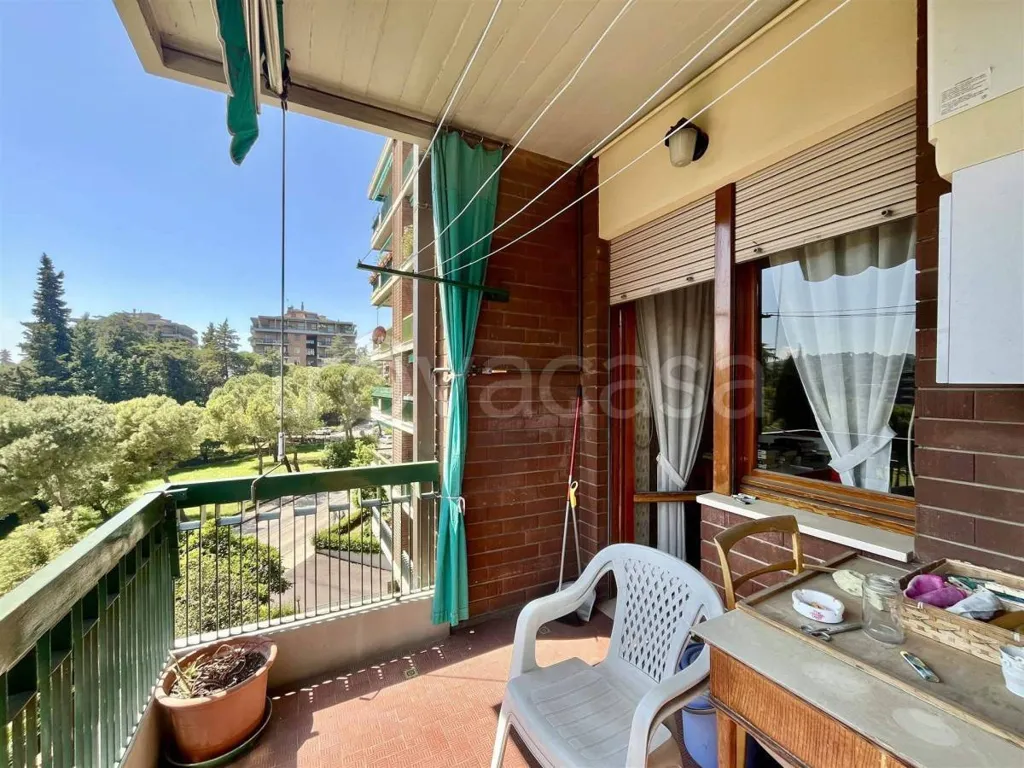 Balcone - Apartment with Open View in Perugia