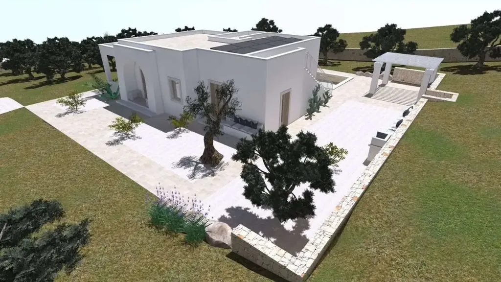 Unfinished Villa with Pool in Ostuni
