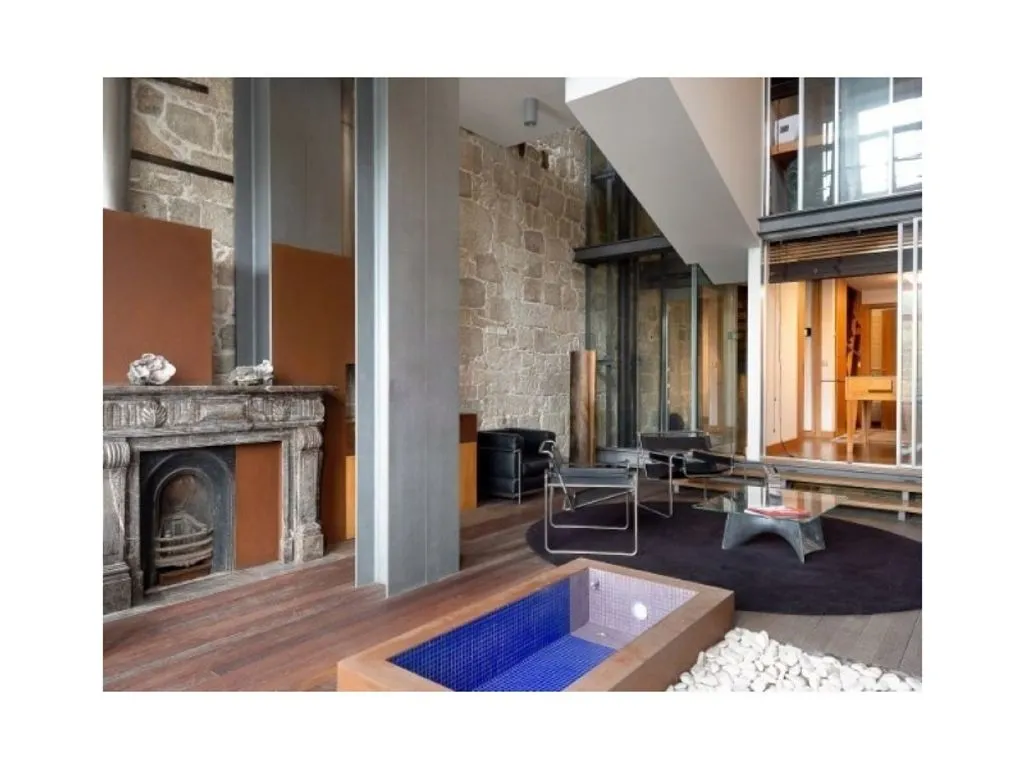 Living Room - Luxury Apartment with Pool in Porto