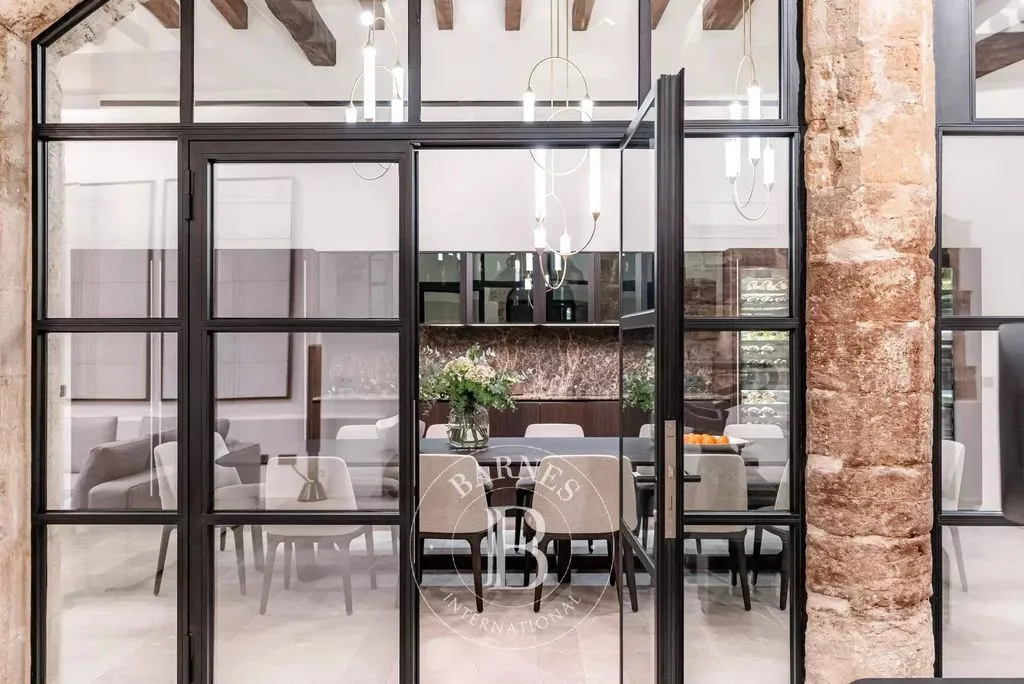 Söögituba - Restored 18th-Century Villa with Sea View in Palma