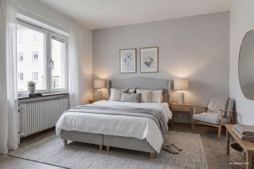 Magamistoad - Bright Apartment with Balcony in Stockholm