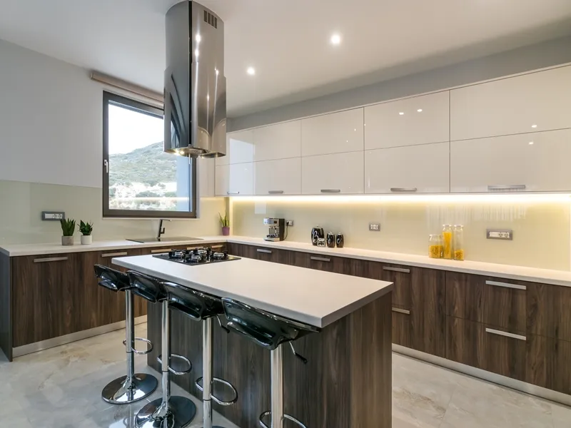 Cuisine - Contemporary Villa with Sea Views in Crete