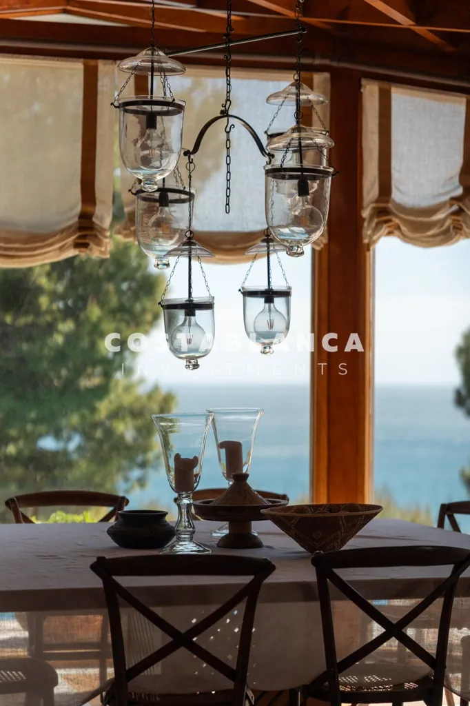 Terrasse - First Line Villa with Sea Views in Altea Hills