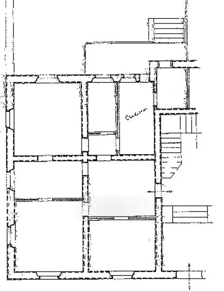 Plan - Quadrilocale with Garden in Trapani