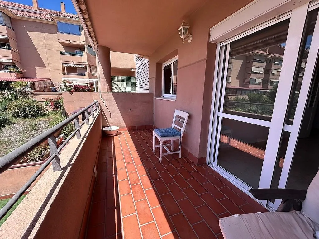Balcony - Apartment with Pool and Terrace in El Palo