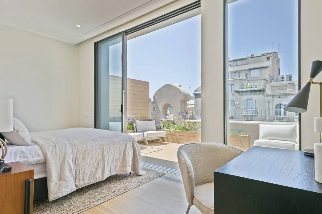 Chambres - Duplex Penthouse with Terrace in Barcelona