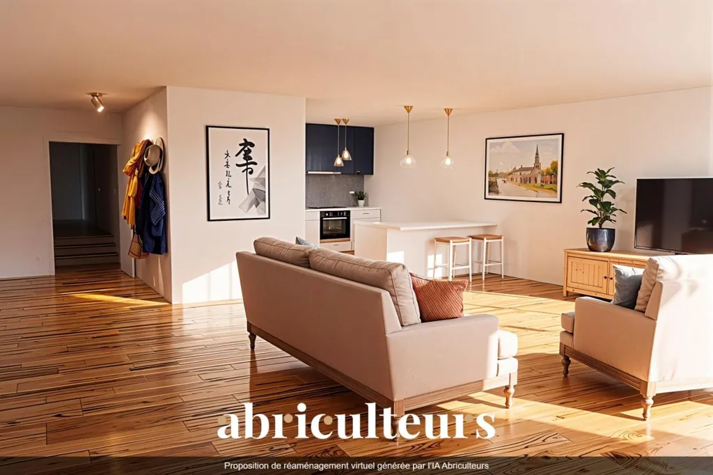 Duplex with Terrace in Rognes