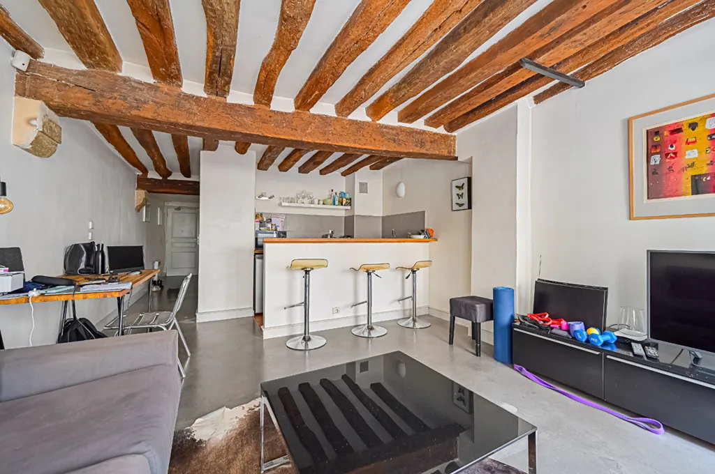 Elutuba - Charming 2-Piece Flat with Terrace in Paris 3e