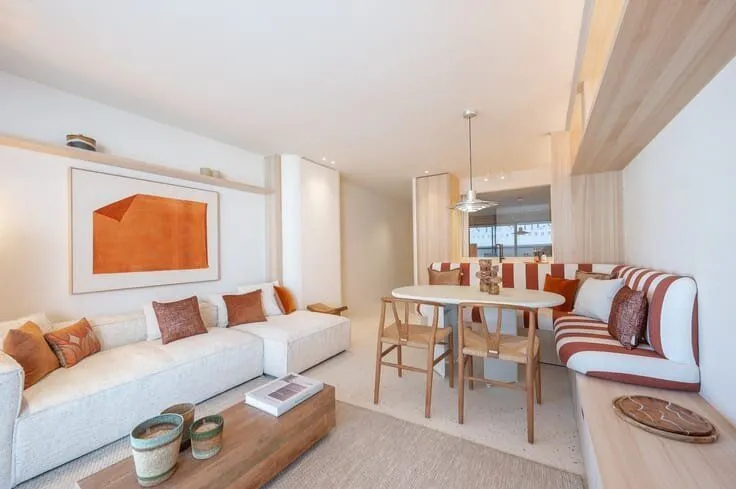 Séjour - Appartement avec Vue Mer à Knokke-Heist