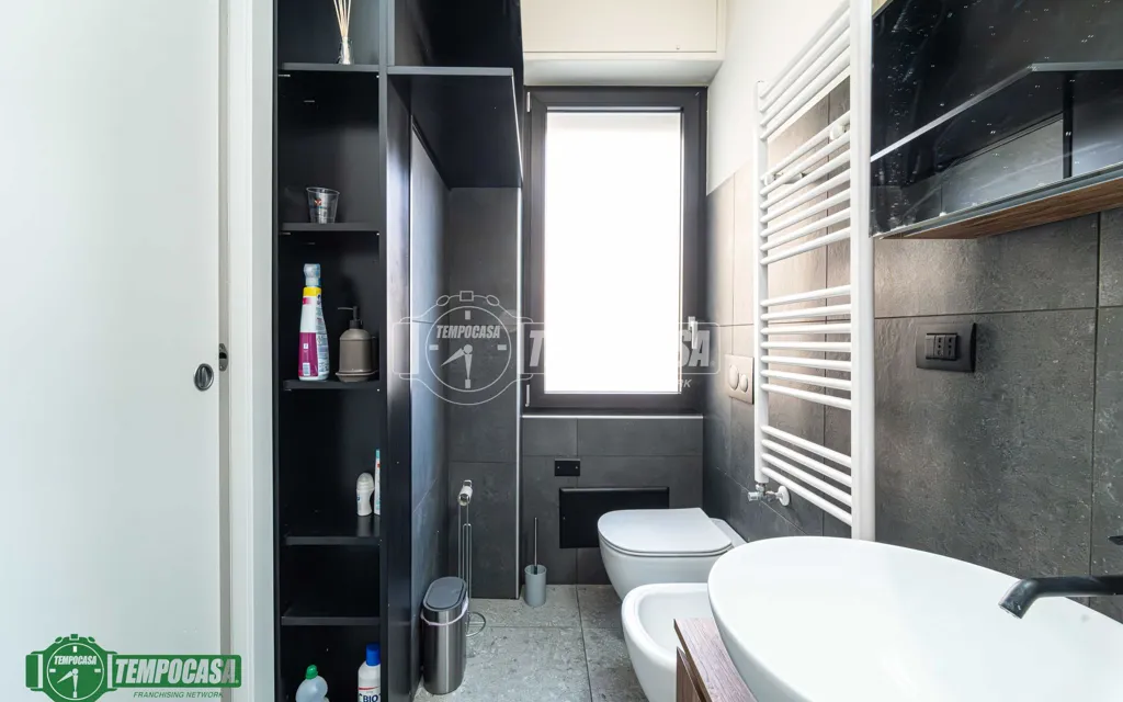 Salles de bain - Quadrilocale with Double Terraces in Milan