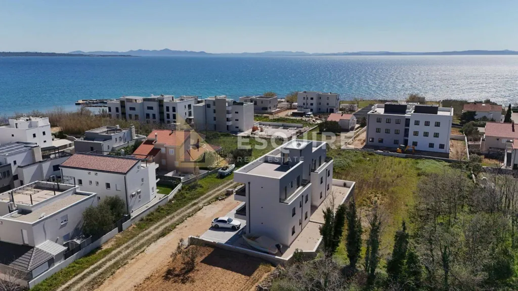 Vue aérienne - Penthouse with Sea View in Privlaka