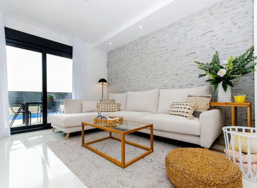 Séjour - Semi-Detached Villa with Private Pool in Vistabella