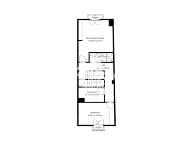 Plan - Maison 5 chambres à ES