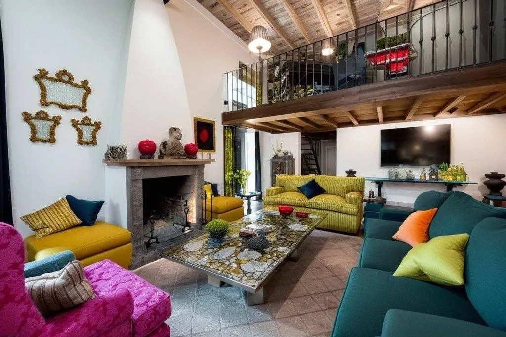 Séjour - Luxury Apartment with Terrace in Rome