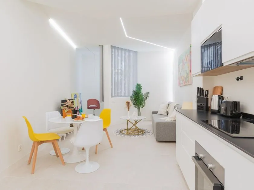 Cucina - New Flat with Terrace in Málaga Centre