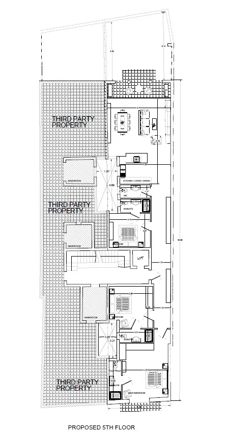 Plaan - 4 magamistoaga korter asukohas St. Julian's