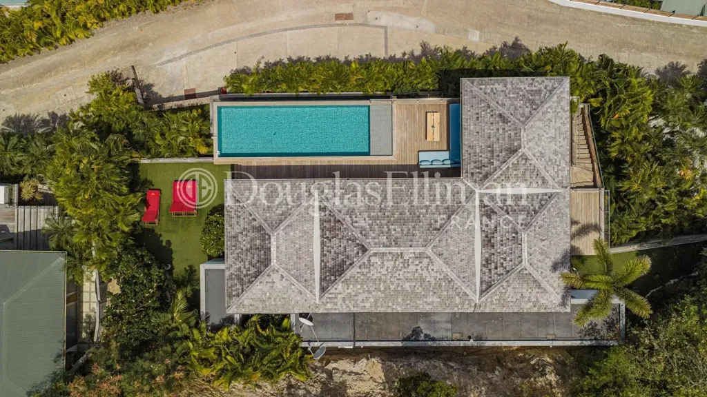 Õhuvaade - Villa with Panoramic Views in Pointe Milou