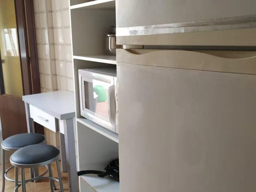Köök - Bright Apartment with Patio in Plasencia Centre