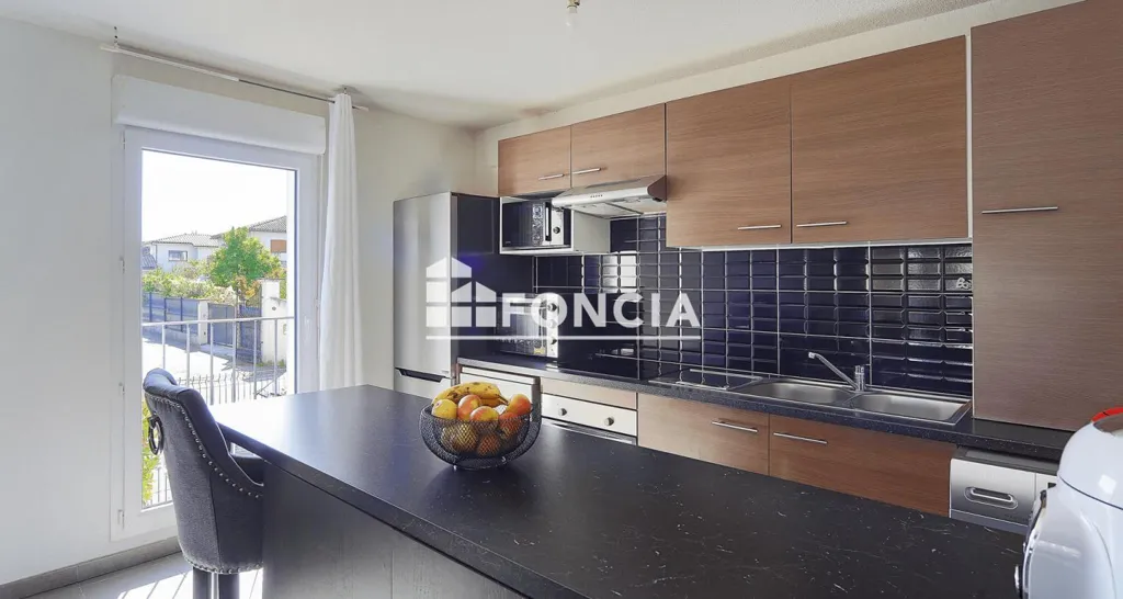 Cuisine - Flat with Terrace and Double Parking in Cugnaux