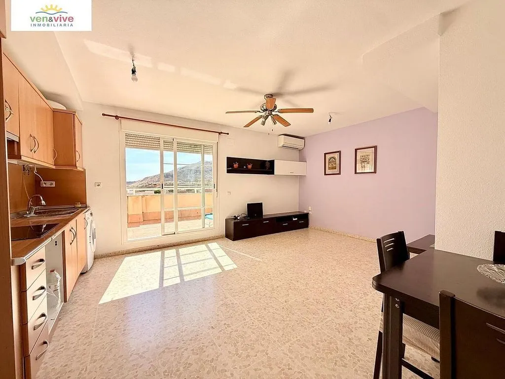 Salle à manger - Apartment with Pool and Terrace in Aguadulce