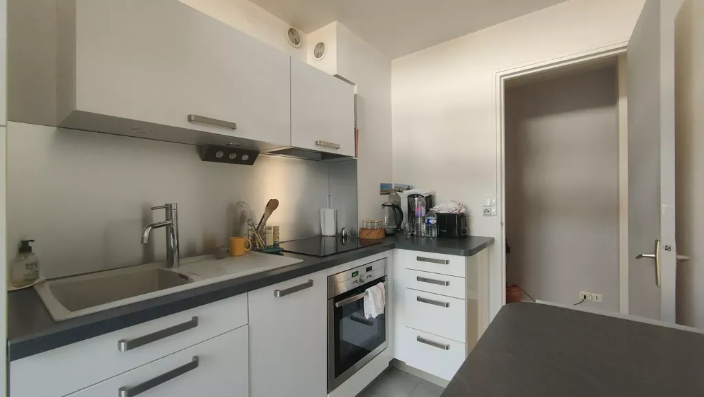 Cuisine - Appartement Refait à Neuf avec Balcon à Beauvais