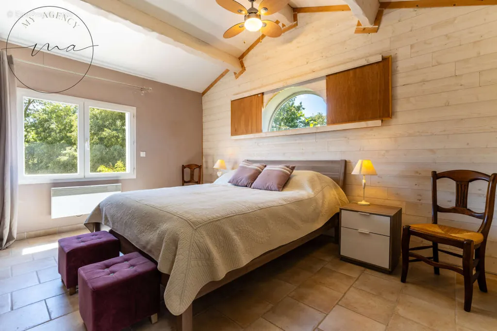 Camere da letto - Provençal Style House with Pool in Lignan-sur-Orb