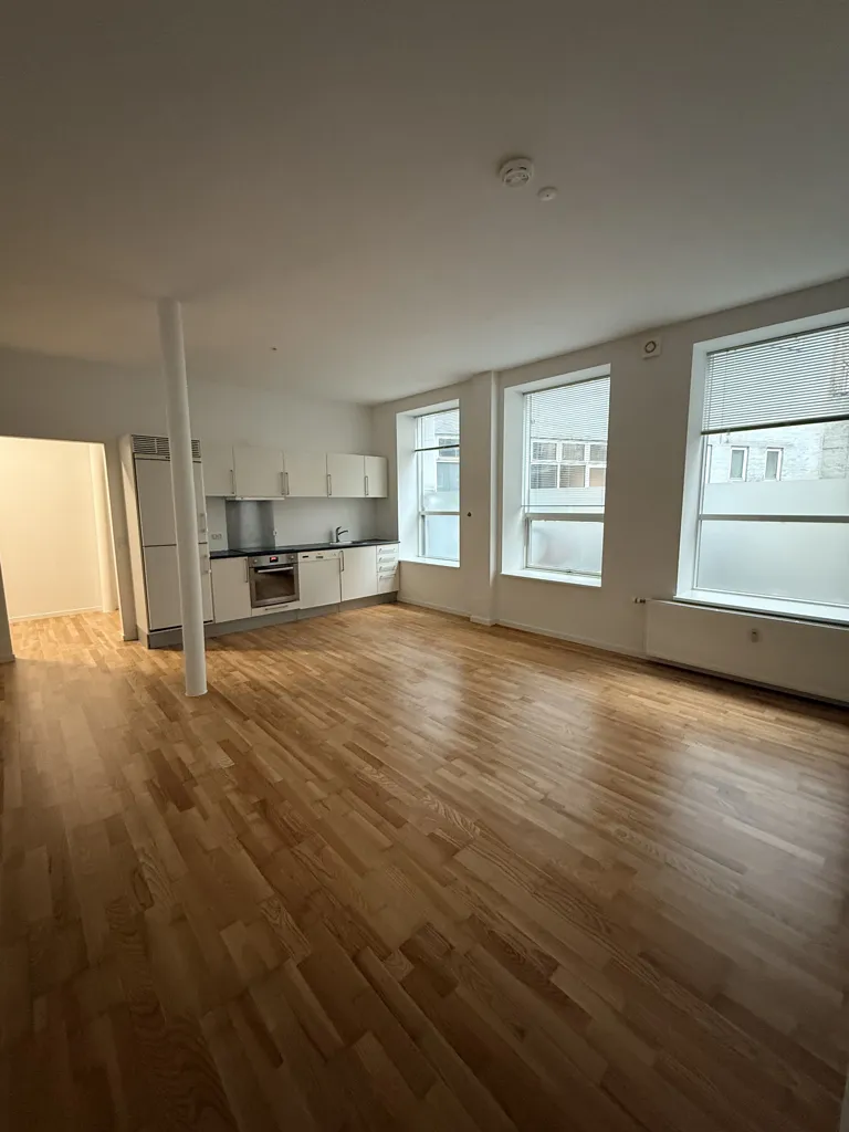 Séjour - 2-Bedroom Flat with Modern Kitchen in Aalborg C