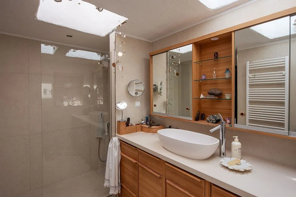 Salles de bain - Chalet with Pool and Terrace in Talamanca