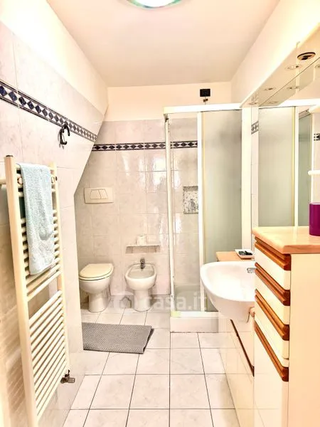 Salles de bain - Luxury Studio with Terrace in Nervi, Genoa
