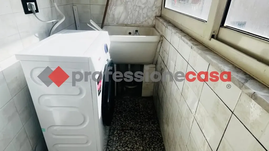 Buanderie - 3-Bedroom Apartment with Balcony in Catania