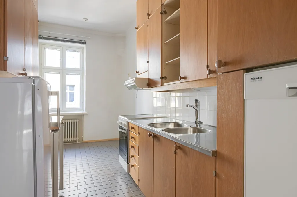 Köök - Central Penthouse with Sea View in Helsinki
