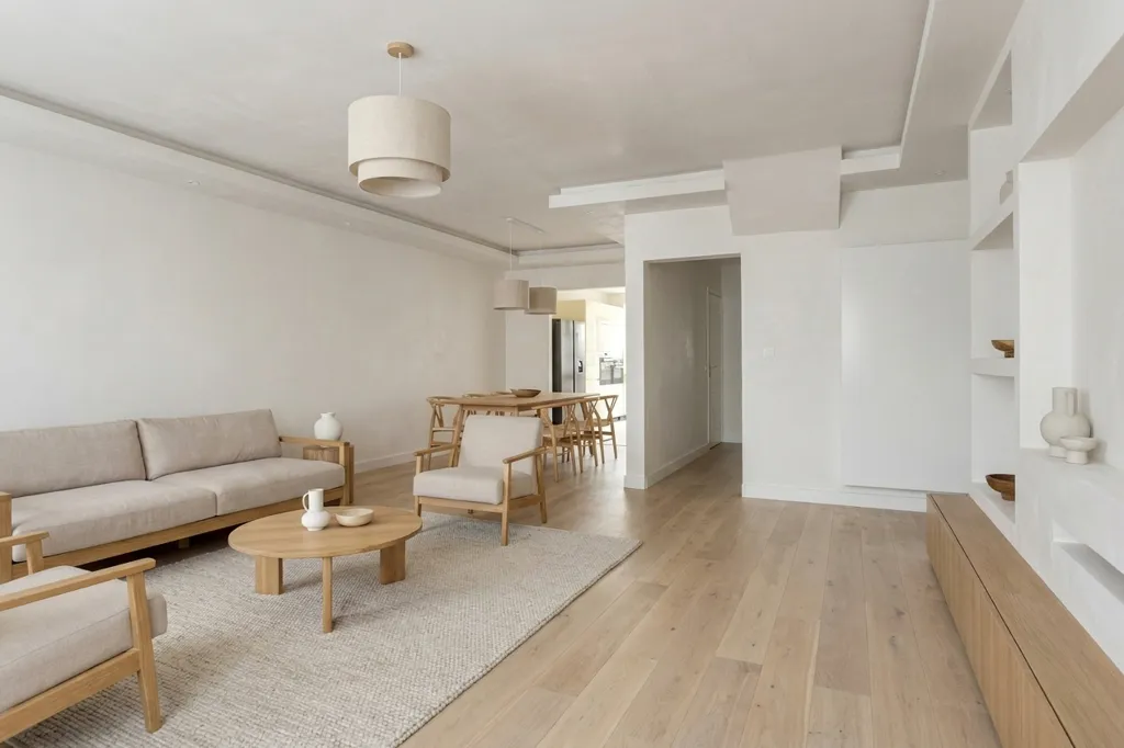 Séjour - Appartement avec Jardin au Rez-de-Chaussée à Gooreind