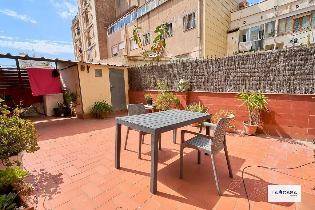 Terrasse - Apartment with Terrace in Creu Coberta