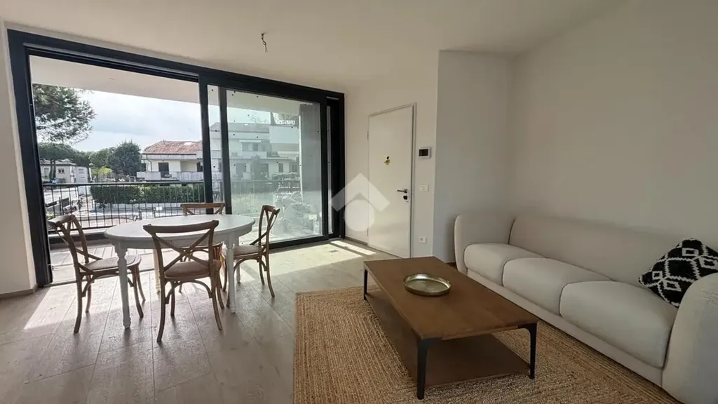 Séjour - Newly Built Apartment with Terrace in Cervia