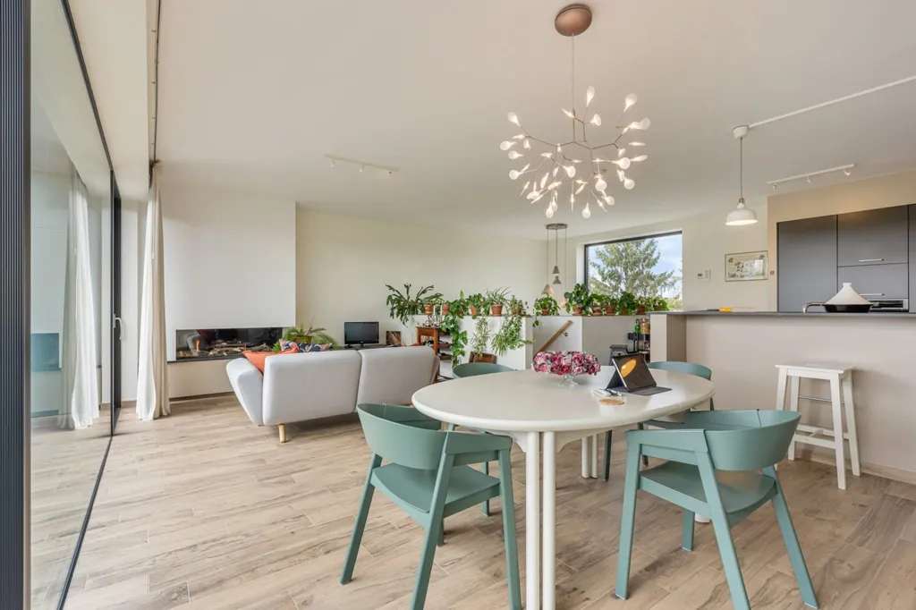 Salle à manger - Duplex Appartement avec Terrasse à Wilsele
