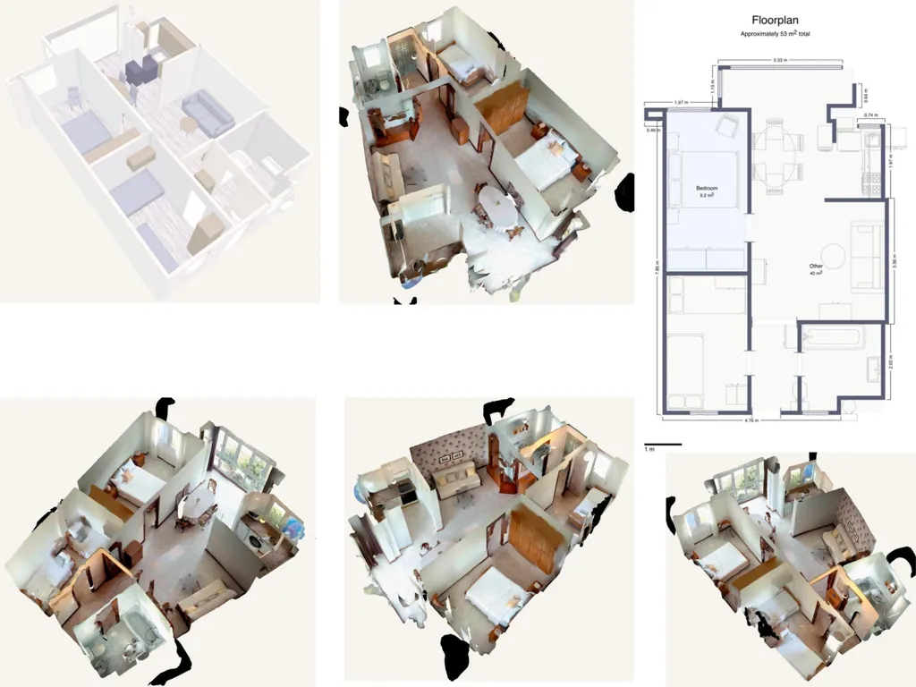 Plan - Apartment with Sea View in Somo, Cantabria