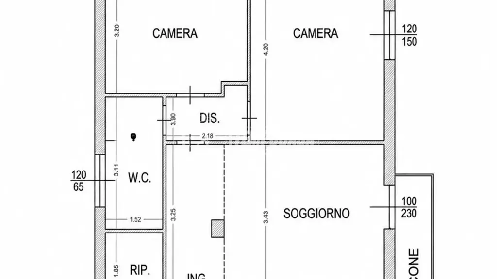 Plaan - Bright Triplex Apartment with Metro Access in Milan