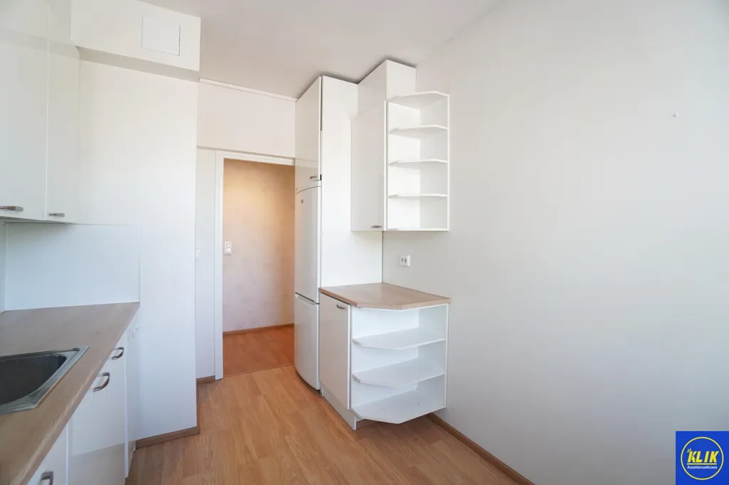 Köök - Bright Apartment with Balcony in Rauma Centre