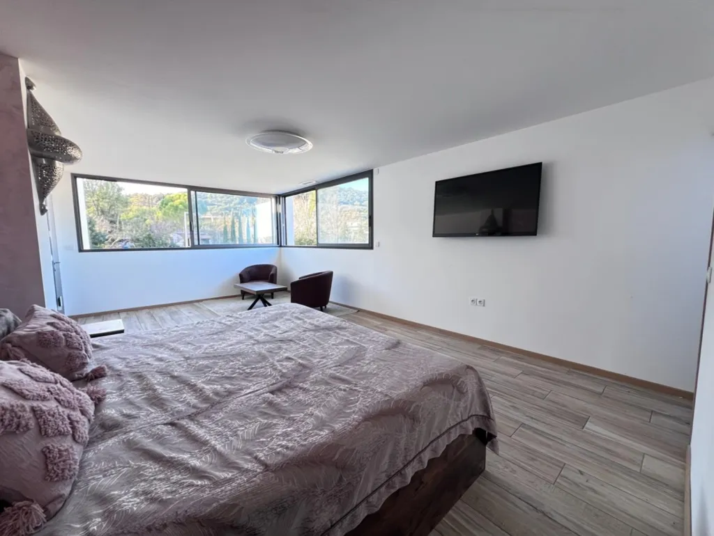 Chambres - Villa Contemporaine avec Piscine à Montarnaud